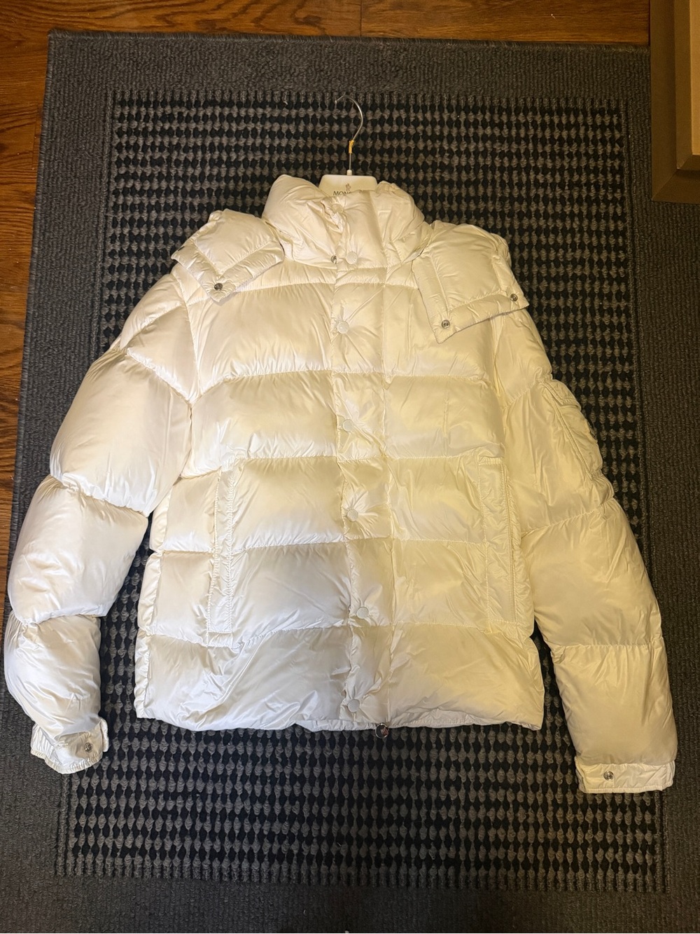 Moncler Maya 70th Anniversary Limited Edition White Down Puffer Jacket